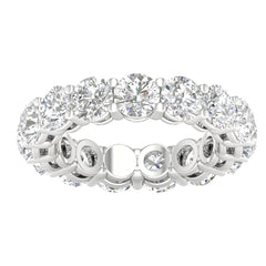white gold diamond band
