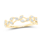 Banda de diamantes de 10 quilates