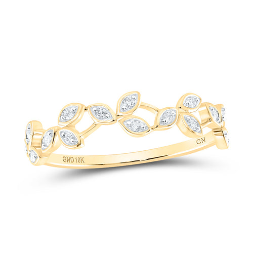 Banda de diamantes de 10 quilates