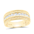 10K Diamond Rope Style Band