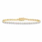 10K Diamond Bracelet
