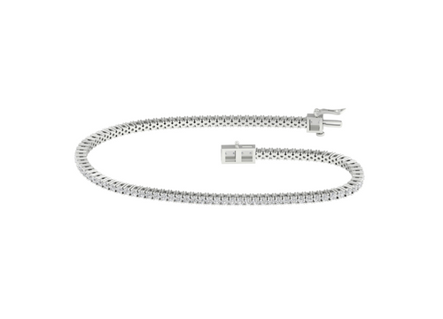 14K 1.00ct Lab Diamond Tennis Bracelet