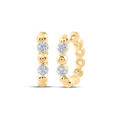 10K Diamond Hoops