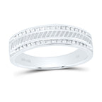 14K Diamond Fancy Band