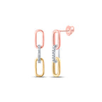 Pendientes de clip con diamantes de 10 quilates