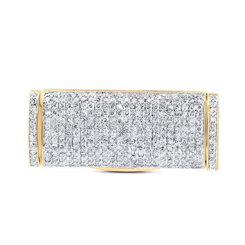 10K Diamond Cuban Lock